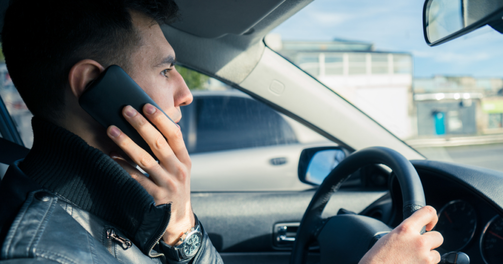 Distracted Driver on the Phone