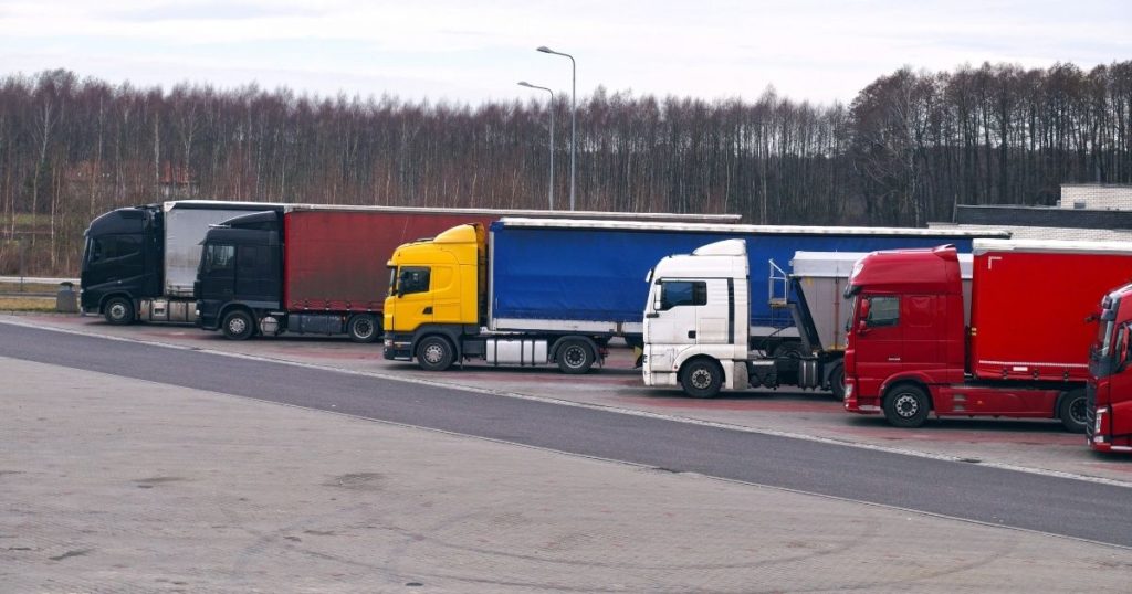 Drowsy truck Driving