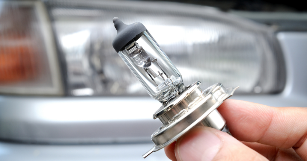 installed headlights
